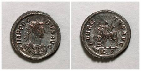 Probus (Marcus Aurelius Probus) copper antoninianus (coin)
