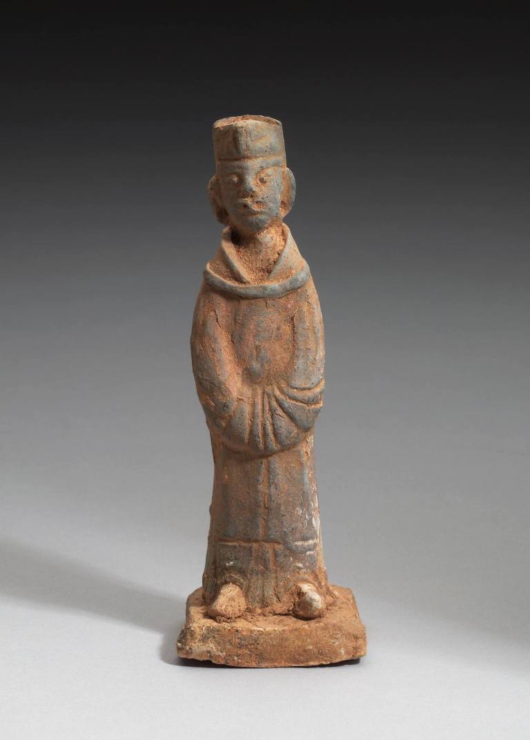One of eleven tomb figurines of officials