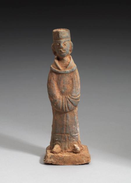 One of eleven tomb figurines of officials