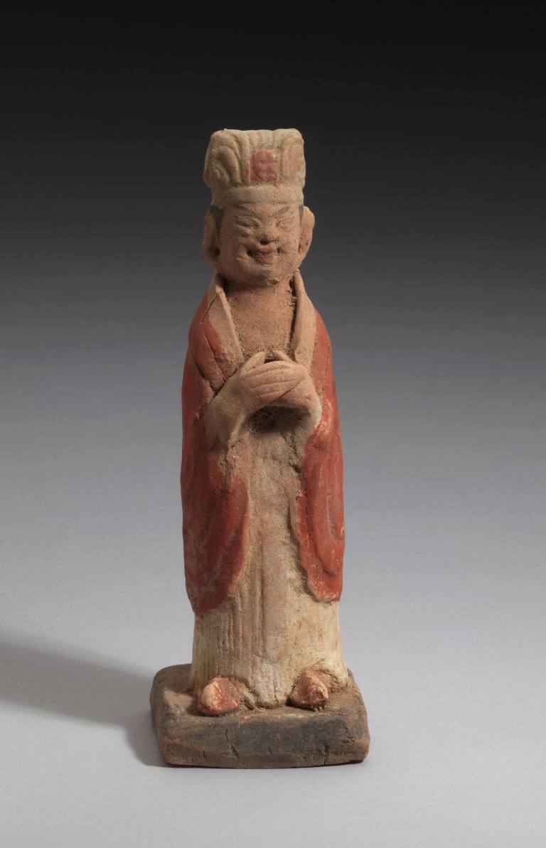 One of eleven tomb figurines of officials