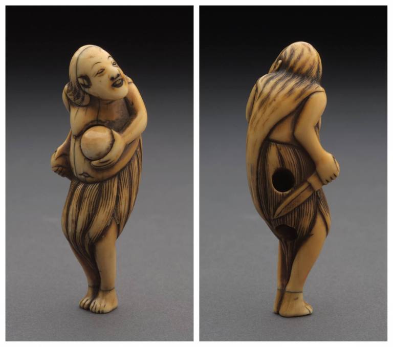 Netsuke of a sage