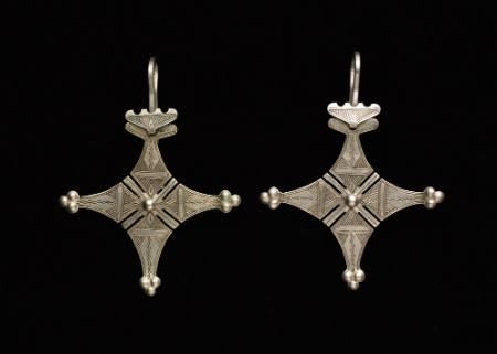 Pair of Earrings (Crosses of Agadez)