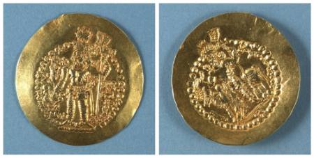 Hormazd scyphate, gold stater (coin)