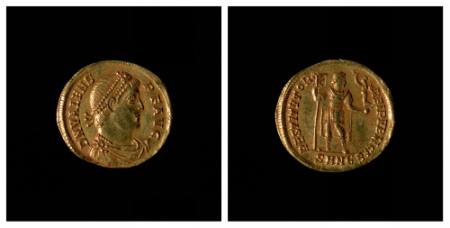 Valens (Flavius Valens Solidus) coin