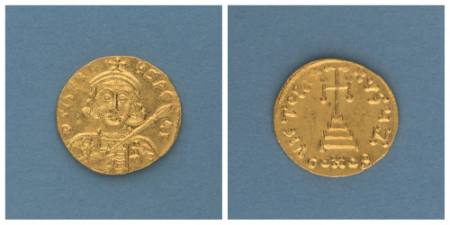 Tiberius III (Apsimar) gold solidus (Coin)