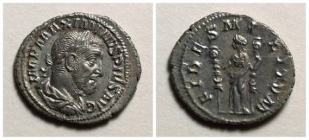 Maximinus, denarius (coin)