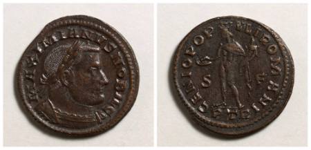 Maximianus Herculius, follis (coin)