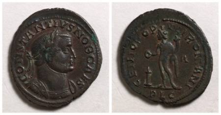 Constantius I Chlorus, follis (coin)