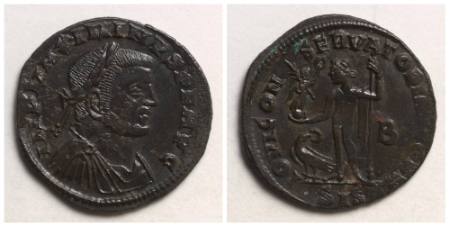 Maximinus II Daza, follis (coin)
