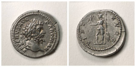 Septimius Severus, denarius (coin)