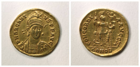 Arcadius, solidus (coin)