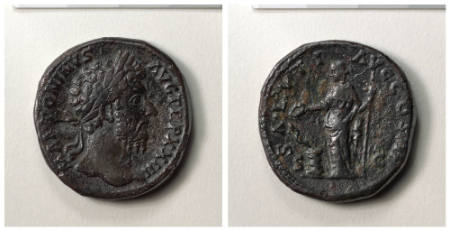 Marcus Aurelius, sestertius (coin)