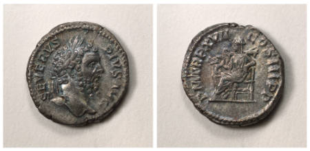 Septimius Severus, denarius (coin)