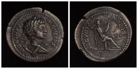 Caracalla, denarius (coin)