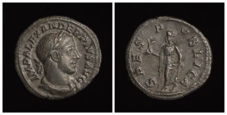 Severus Alexander, denarius (coin)