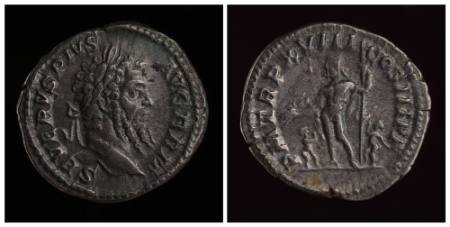 Septimius Severus, denarius (coin)