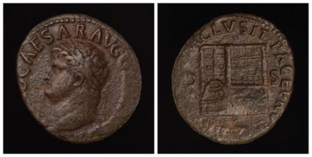 Nero, as (coin)