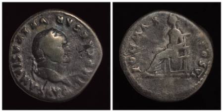 Vespasian, denarius (coin)