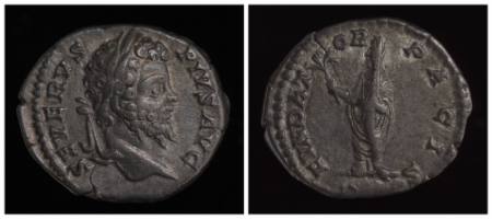 Septimius Severus, denarius (coin)