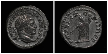 Caracalla, denarius (coin)