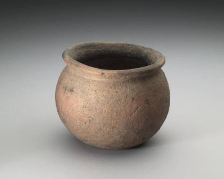 Globular Bowl with impressed designs