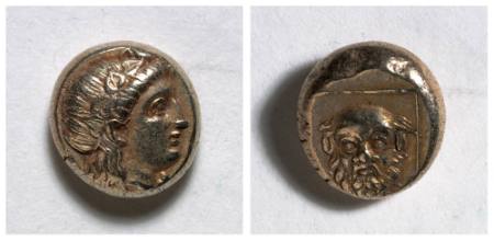 Lesbos/Mytilene, electrum 1/6 stater (hecte) (coin)