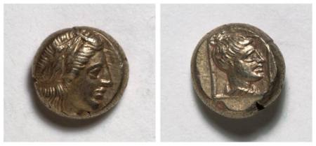 Lesbos/Mytilene, electrum hecte (coin)
