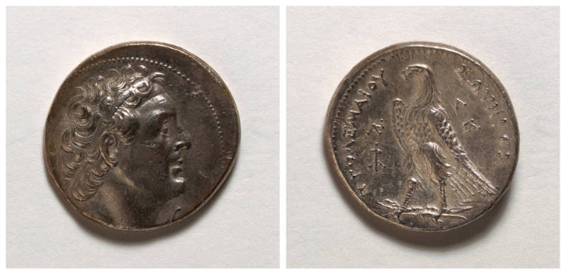 Ptolemy II, Philadelphos silver tetradrachm (coin)