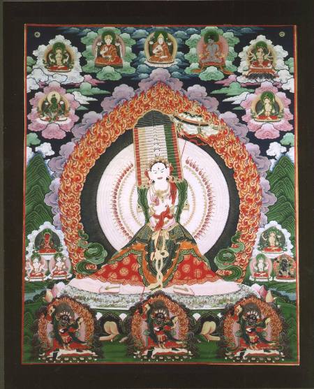 Ushnisha Sitatapatra (goddess of the victorious white parasol)