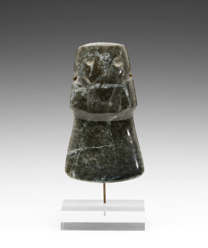 Figural pendant in the shape of an ax-head
