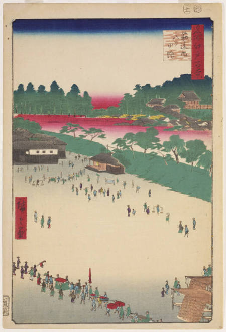 Sujikai Gate at Yatsukoji, #9 from the series: The 100 Views of Edo