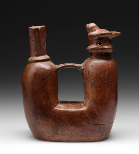 Bird-spout whistling vessel