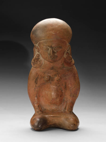 Kneeling female figure