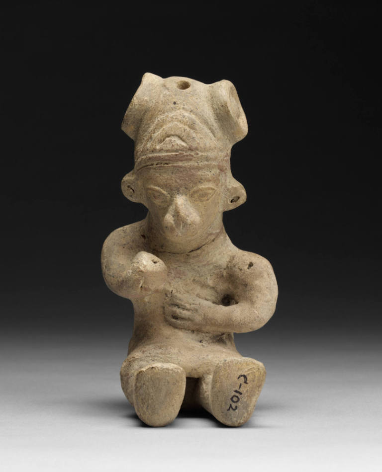 Seated figurine
