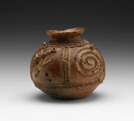 Globular jar