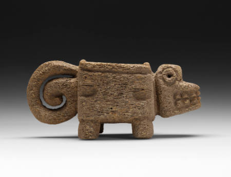 Feline effigy mortar