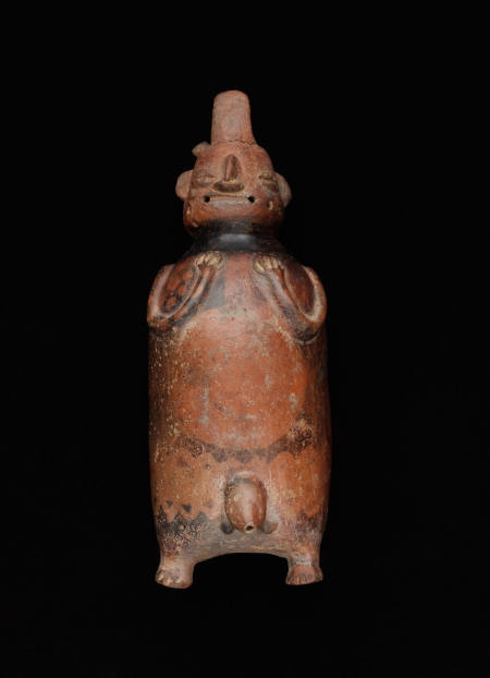 Human effigy jar