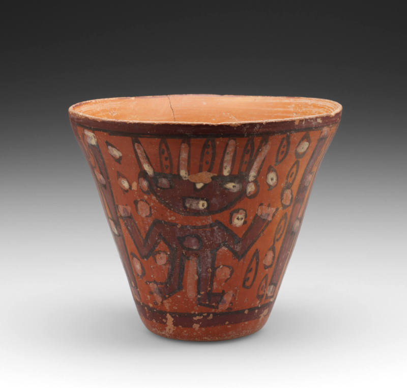 Polychrome cup (