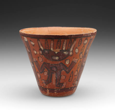 Polychrome cup ("quero")