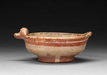 Duck effigy bowl