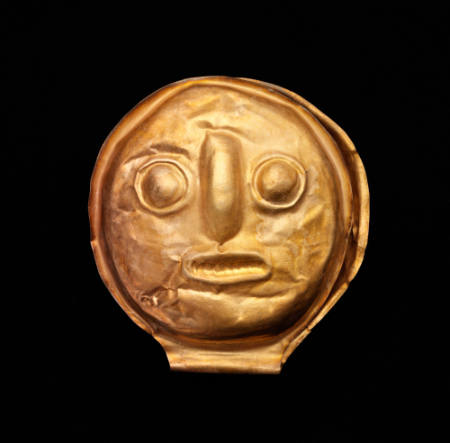 Double-face Tumbaga medallion