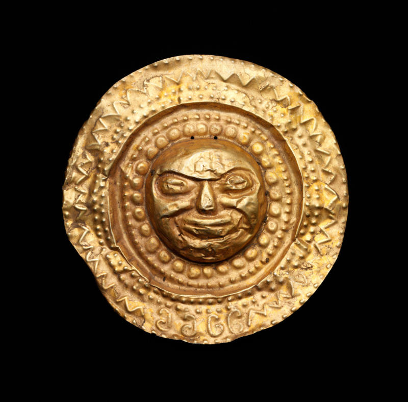 Tumbaga medallion