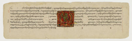 Folio from a sutra
