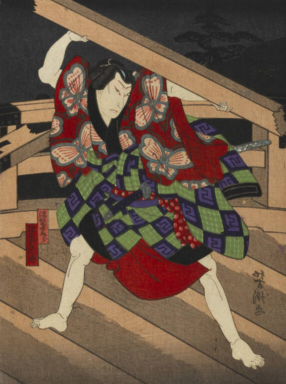 Sumo Wrestler Nuregami Chogoro