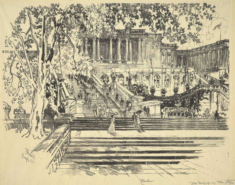 The Way up the Steps