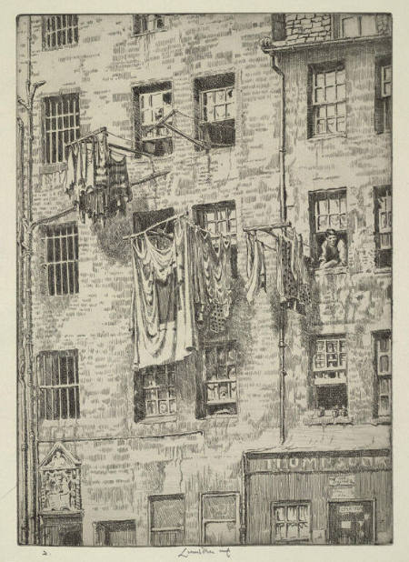 Canongate Washing, Edinburgh