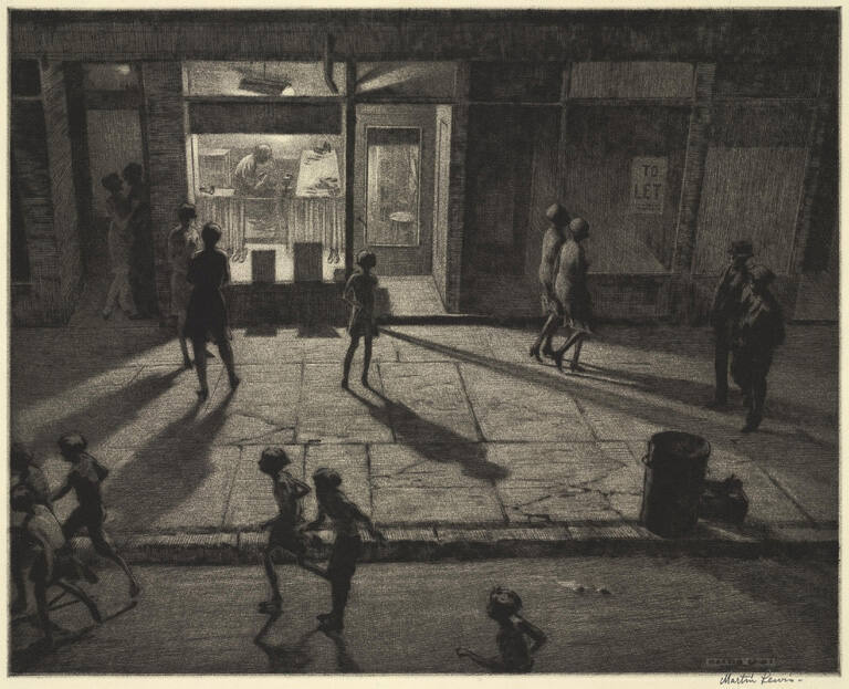 Spring Night, Greenwich Village