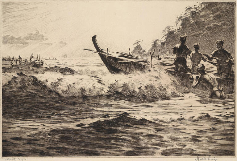 Departure of the Boats