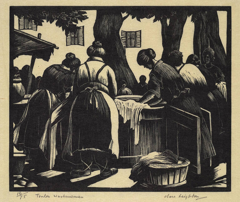 Toulon Washerwoman