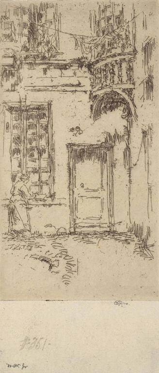 Courtyard, Rue P. L. Courier